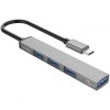 Hub USB-C Orico AH-13, 1 x USB-A 3.0 - 3 x USB-A, Gri, Universal