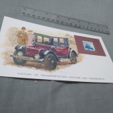 Cumpara ieftin CARD SUVENIR CU TMBRU /E MAI MARE CA CP / USA