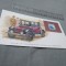 CARD SUVENIR CU TMBRU /E MAI MARE CA CP / USA