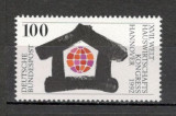 Germania.1992 Congres mondial de constructii MG.777, Nestampilat