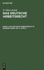 Das deutsche Arbeitsrecht im engeren Sinne, Teil 2, St foto