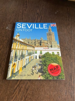 Seville on foot, text in limba engleza foto