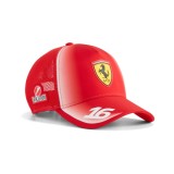 Ferrari șapcă de baseball Charles Leclerc #16 Trucker red F1Team 2026 - Universală