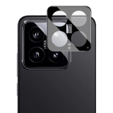 Folie camera foto compatibila xiaomi 14, 9h anti explozie securizata, negru