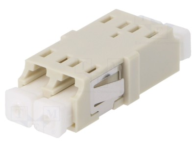 Conector Fibră Optică Soclu Cuplă Duplex Multimod LC foto