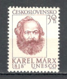 Cehoslovacia.1968 150 ani nastere K.Marx XC.450
