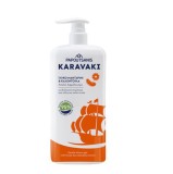 Gel de dus cu mandarine si galbenele, 750ml, Karavaki