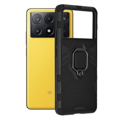 Husa pentru Xiaomi Poco X6 Pro - Techsuit Silicone Shield - Black foto