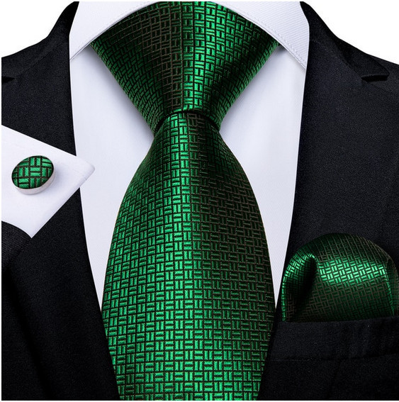 Set cravata + batista + butoni - matase - model 317