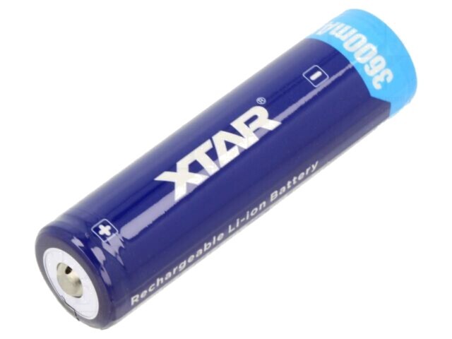 Acumul: Li-Ion 18650,MR18650 3,6V 3600mAh &Oslash;18,6x69,5mm 10A