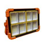 Proiector LED cu incarcare solara, 8 celule, 336LED, 336W