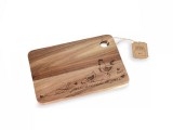 Cumpara ieftin Platou servire lemn acacia maro cm 28 x 20 H