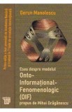 Eseu despre modelul Onto-Informational-Fenomenologic (OIF) propus de Mihai Draganescu - Gorun Manolescu