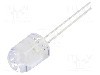 Dioda LED, 10mm, ro&amp;#351;ie, 10000...12000mcd, 20mA, 1,8...2,6V, OPTOSUPPLY - OSR5PAA131B