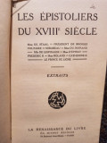 Morceaux Choisis - Les epistoliers du XVIIIe siecle