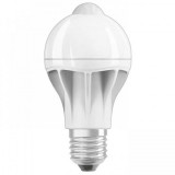 OSRAM Classic A motion senzor mate 230V E27 LED EQ60 200&deg; 2700K