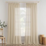 Set 2 Bucati Draperie, 140 X 245 Cm, Bej - CN
