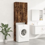 Gossi dulap masina de spalat, stejar fumuriu, 64x25,5x190 cm
