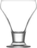 Pahar pentru &icirc;nghetata si desert LAV Frosty din sticla 305 ml, set 6 buc