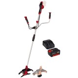Einhell AGILLO 36/255 BL PXC + Starter Kit - Motocoasa 255 mm cutit cu 3 dinti + Set 1 acumulator si incarcator Li-Ion 18 V 4 Ah