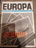 REVISTA EUROPA , NR 5 , ANUL 1 , 1990 - SAPTAMANAL DE ORIENTARE LIBERALA