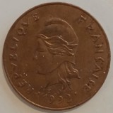 Moneda Noua Caledonie - 100 Francs 1992 - An mai rar