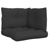 Cumpara ieftin Perne de paleti, 3 buc., negru, material textil