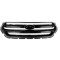 Grila masca fata FORD KUGA, 02.2016-01.2020; ESCAPE, 02.2016-12.2020,lucios/crom