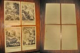 A922-Set 4 CP vechi tema mitica greco-romana cu zei si eroi.