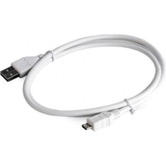 Cablu de date/Incarcare micro USB 2m Alb foto