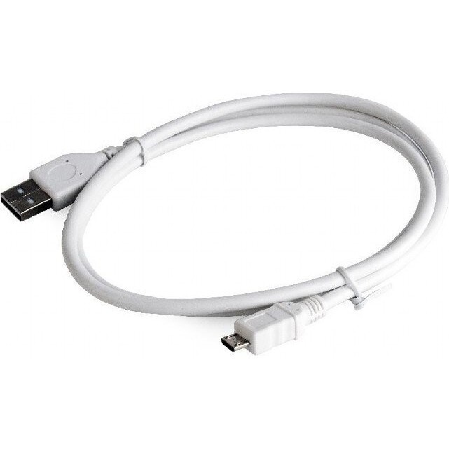 Cablu de date/incarcare micro usb 2m alb