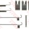 Set accesorii, saboti frana parcare PEUGEOT BOXER platou / sasiu (2006 - 2016) TRW SFK403