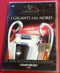 DVD + brosura fotbal - 50 de ani de Finale Cupa Campionilor Europeni (Finalele din perioada 1973 - 1980) DVD sigilat