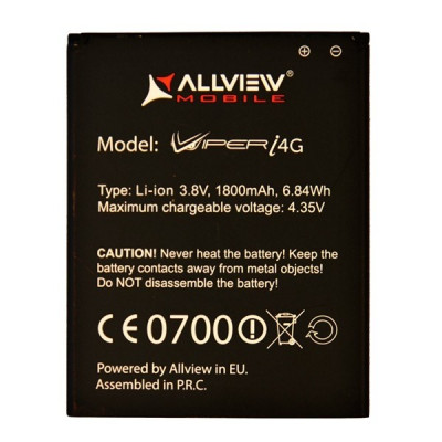 Acumulator Original ALLVIEW V1 VIPER I 4G (1800 mAh) foto