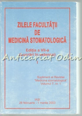 Zilele Facultatii De Medicina Stomatologica. Editia a VII-a - I foto