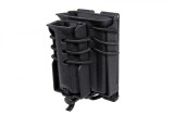 Portincarcator dublu M4/M16 si 9 mm Urban Assault Quick Wosport Negru