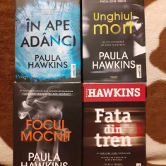 FATA DIN TREN/IN APE ADANCI/FOCUL MOCNIT/UNGHIUL MORT-PAULA HAWKINS (4 VOL)