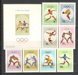 Romania.1968 Olimpiada de vara MEXIC YR.398, Nestampilat