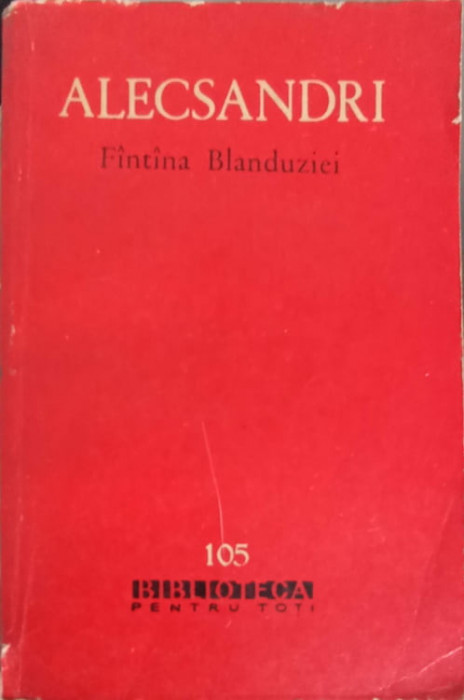 FANTANA BLANDUZIEI. TEATRU VOL.2-VASILE ALECSANDRI-220305