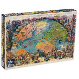 Puzzle Black Sea &Icirc;n jurul lumii &icirc;ntr-o clipă &ndash; 1000 de piese