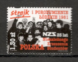 Polonia.2006 25 ani Asociatia studentilor independenti MP.465, Nestampilat