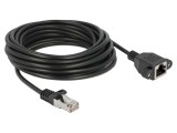 Prelungitor Ethernet S/FTP Cat 6a, 5m, RJ45 - Ideal pentru rețele rapide