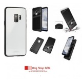 Husa Silicon Glass Albă pentru Apple iPhone XR (6.1 inch) - Protecție Premium