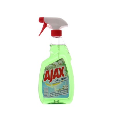 Detergent geamuri Ajax Spring Flowers, cu pulverizator, 500 ml foto
