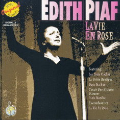 CD Edith Piaf – La Vie En Rose, original