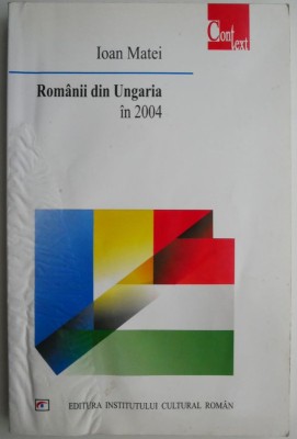 Romanii din Ungaria in 2004 &amp;ndash; Ioan Matei foto