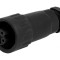 Mufă WA22 mamă 4 PIN IP67 16A 400V aurit