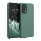 Husa pentru OPPO Find X3 Lite, Silicon, Verde, 55201.166, kwmobile, Carcasa