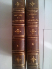 La Fontaine - oeuvres completes - L. Hachette - Paris - 1861 foto