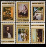 1981 - Theodor Aman, pictura, arta, serie neuzata